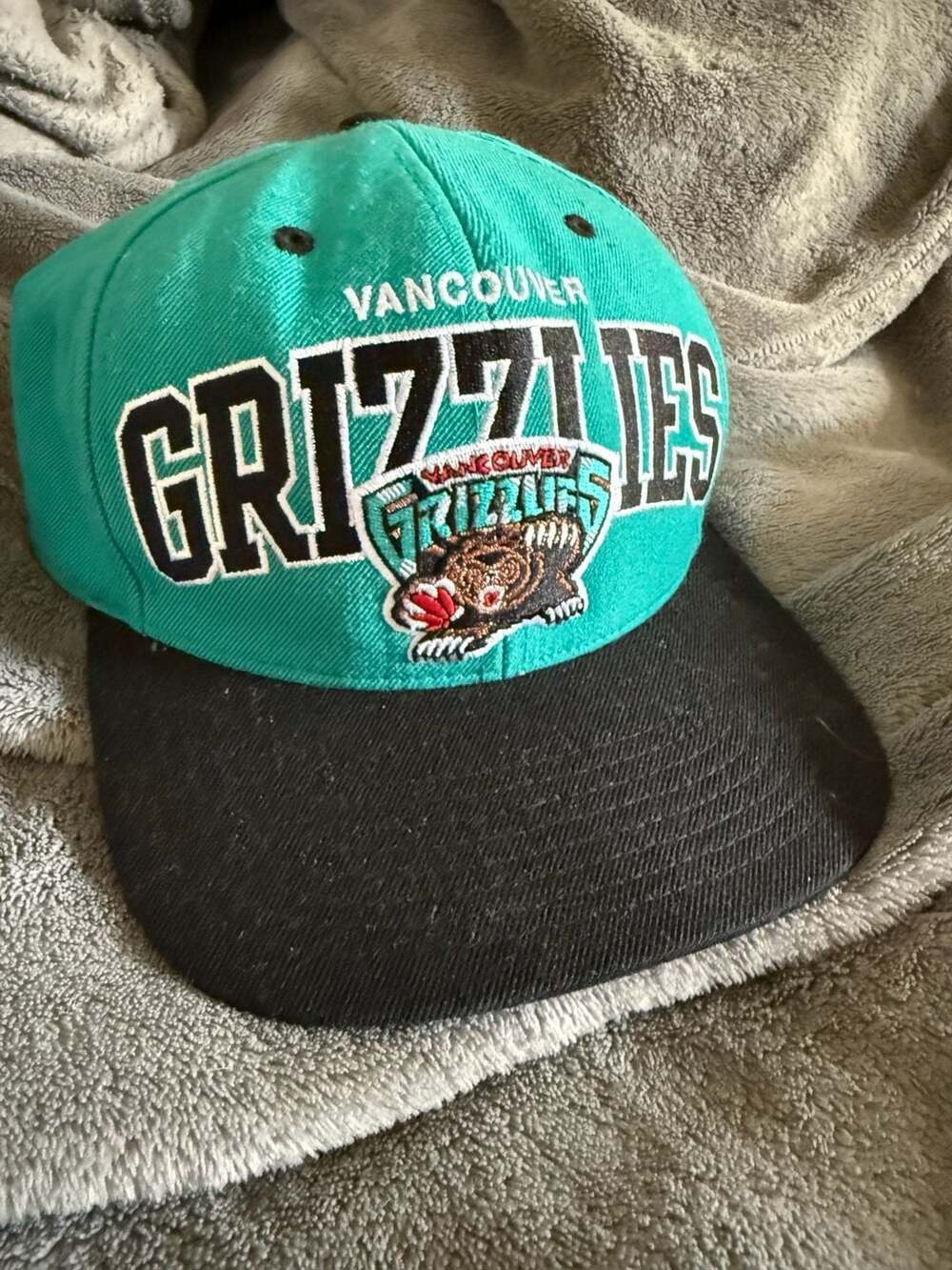 Mitchell & Ness NBA Hardwood Classics Vancouver Grizzlies Snapback Hat